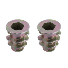 M4X10Mm Gewindeschnittstelle Schraubeinsatzmuttern 120 Stk. für HolzmöBel