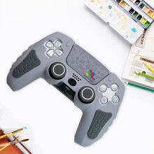 2X Funda de Silicona para Mando para PS5, Edición Limitada por el 30.º Aniversario, con Adhesivo para Pantalla Táctil.