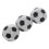 20x Plastic 32mm Soccer Indoor Table Football  Replace Black+White 3