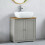 Home Discount Priano 2 Door Under Sink Cabinet Bathroom Unit 1