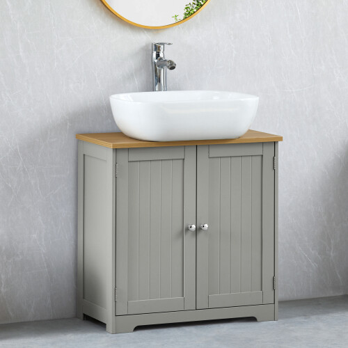 Priano 2 Door Under Sink Cabinet Bathroom Unit
