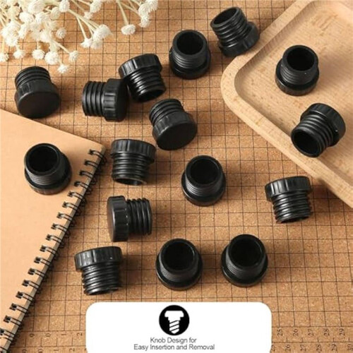 48pcs Light Socket Safety Caps Plugs,E26 Light Bulb Socket Cover End Caps Light Socket Protective Caps for String Lights 1
