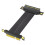 2X Câble D'Extension PCI-E PCI Express 4.0 4X (Double Direction Verticale à 90 Degrés) 3