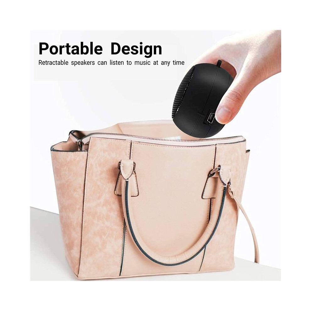 10X Speaker Portable Rechargeable Travel Speaker With Aux Input Wired 3.5Mm Headphone Jack 6031167573728