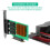 2X Câble D'Extension PCI-E PCI Express 4.0 4X (Double Direction Verticale à 90 Degrés) 7