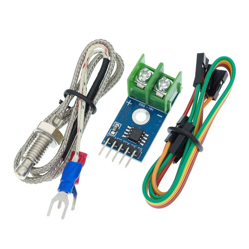 3X MAX6675 Module with K Type Thermocouple Sensor High Accuracy Measurement Tool High Temperature Measurable Module 1