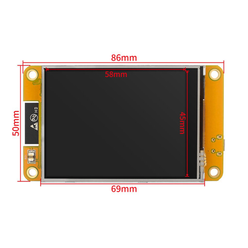 4 Peças Bitcoin NerdMiner V2 NMMiner Hashrate 477KH/S ESP32 2.8 Polegadas Display Crypto Solo Loteria ESP32-2432S028R DROOM 2