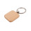 120Pcs Blank Square Wooden Keychain DIY Key Tag Gift 2
