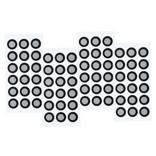 500Pcs 3D Scanner Markers 12mm for 3D Scanner, 3D Tracking Dots Reference Point Markers, Diffuse Reflection Markers 2
