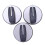 Universal Burner Parts Knobs Oven Rotary  Control  Gas Stove 9 Pcs 2