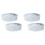 4X Plastic Pie Box with Lid Fresh-Keeping Box Pie Box with Handle Pie Box Suitable for Transport 1