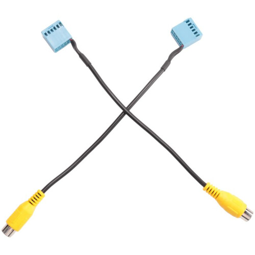 6PCs Car Rearview Camera RCA Video Reverse Camera Convert Cable for-MIB    RCD330 RCD330G 1