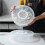 4X Plastic Pie Box with Lid Fresh-Keeping Box Pie Box with Handle Pie Box Suitable for Transport 7