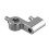 2X Drum Jazz Drum Single Pedal Step Hammer Mounting Assembly Parts Step Hammer Accessories Silver 4