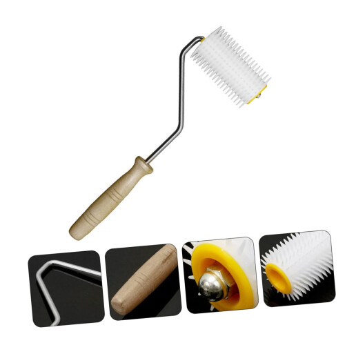 Propolis Collector Beekeeping Tool with Ergonomic Wooden Handle for Efficient Propolis Collection 1