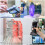 1000Pcs 3D Scanner Markers 12mm for 3D Scanner, 3D Tracking Dots Reference Point Markers, Diffuse Reflection Markers 3
