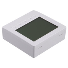 2X Programmeerbare Digitale Thermostaat 3A Wekelijkse Kamertemperatuurregelaar voor Efficiënte Verwarming van Het Huis, Blauwe Achtergrondverlichting