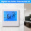2X Programmable Digital Thermostat 3A Weekly Room Temperature Controller for Efficient Home Heating  Backlight 5
