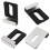 Kit da 20 Pezzi per Appendere Specchi Resistenti, Clip per Specchi Pesanti per Montaggio A Parete, Foro Singolo, Argento 4