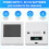 2X Programmable Digital Thermostat 3A Weekly Room Temperature Controller for Efficient Home Heating  Backlight 8