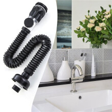 3X Tuyau de de Déodorant, Tuyau de Drainage, Accessoires de Lavabo, Anti-Fuite, Kit de Drainage de Lavabo de Salle de Bain