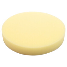 100PCS 6 Inch (150mm) Flat Sponge Light Yellow Light Yellowing Pad Polishing Pad Kit Car Polisher