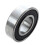 2X 15mm x 32mm x 9mm Width Single Row Deep  Sealed Radial  Bearing 6002RS 2