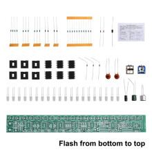 2X USB Voice Control Audio Spectrum Lamp DIY Kit 5-12V LED Volume Level Indicator Music Audio Circuit Board DIY Kit A