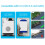 5 Set 3.5 Inch HDD USB 3.0 to  Hard Drive Case SSD Enclosure External Solid State Hard Drive Disk Box US Plug 2