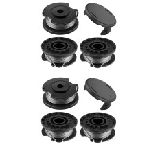 6 Packungen Rasentrimmer F016800569 Spulenfaden mit F016F04557 Spulen Abdeckung für Einfacher Grasschnitt ART 23SL