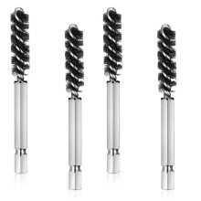 Clubs Hosel Brush Club Brush Wire Brush Cleaning Tool Electric Drill Wire Brush for Iron and Wood,4Pcs