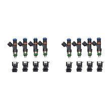 8x Fuel Injectors 60Lb 630Cc with Converter for 1.8T Turbo -A4 TT EV14 0280158117 0280158298