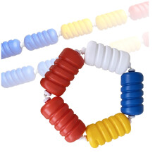 Pool Safety Rope with Buoys, 30ft Steel Wire Core, Adjustable AntiWave Swimming Lane Divider