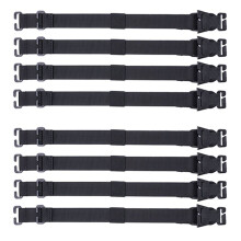 8Pcs Molle Straps Backpack Vest Adapter Belts for Outdoor Sports Climbing Hiking Hunting Bags Chest Straps A