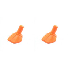 2X Seitenständerfuß Ständerplattenpolster für EXC EXC-F XC XC-F XC-W 150 250 350 450 500 2008-2021(Orange)