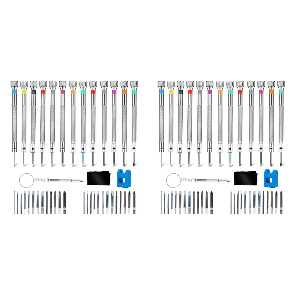 26 Pieces Watch Screwdriver Set-Jewelers Screwdriver Set -With 26 Extra Pieces Of Screwdriver Bits Tools For Watchmakers 4713012158442