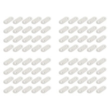 Stainless Steel Flat Bracket Straight Mending Fixing Plates 40mm 80pcs
