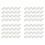 Stainless Steel Flat Bracket Straight Mending Fixing Plates 40mm 80pcs 1