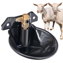 Automatic Goat Waterer Livestock Water Bowl with TouchActivated Flow, 1L Durable Farm Trough