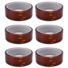 60 Rollen 33Mx3Mm Hittebestendige Hittetemperatuur Plakband Sublimatie Moktape, Bruine Kleur