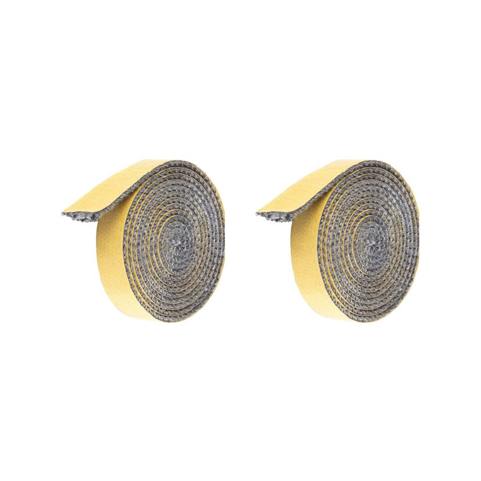 2X High Temperature 2M Fibreglass Rope Wood Stove Door Seal Gasket Fireplace Seal Rope Wood Stove Gasket,3Mmx18mmx2m 6032068608601