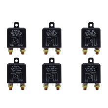 6X Auto Relais 12V 250A Continu Type High Power Motorfiets Batterij Schakelaar Terminal Automotive Startrelais