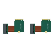 2X for SSD 4TB 8TB NVME PCIe 4.0 SSD 2230 to 2280 Solid State Drive DIY Modified 90 Adapter Board