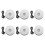 6X Display Turntable Base for Crystals Glass Art,LED Colored Rotating Crystal Display Base Stand with USB Cable 1