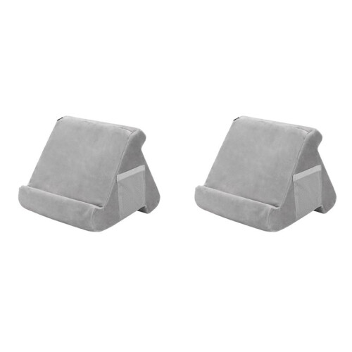 2X Soft Tablet Rest Cushion Multi-Angolo per  Supporto per Supporto Supporto per Cuscino per e-Reader Libri e Riviste