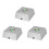 3X LED Stone Display Base Colorful Changing Light Crystal Tower Light Home Decoration Figurine Display Stand 1