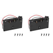 2X Gold Mount Battery Camera Adapter Plate for Camcorder Power B-Tap Anton Battery