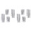 8PCS Tea Infusers for Loose Tea,Tea Filter with Lid,Stainless Steel Tea Strainer with Chain Hook,Large Tea Strainer 1