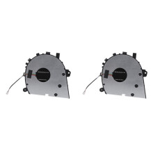 2X CPU Cooling Fan for YOGA C740-14 FLMT C740-14IML Radiator Fan DC5V DFS2001054A0T 0.5A