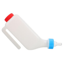 Goat Feeding Bottle with LeakResistant Pacifier, 500ml Hanging Lamb and Calf Milk Feeder